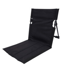 (Black) 1pc Outdoor Camping Lichtgewicht Opvouwbare Rugleuningstoel, Licht en Duurzaam Oxford Doek Opvouwbare Tuinstoel,