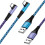 USB-C-latauskaapeli, kulmaliitin, 1,8 m, 2 kpl 1