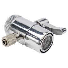 Adaptador de torneira com válvula desviadora G1/4"