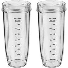 Gobelets mélangeurs avec graduation 950 ml (lot de 2)