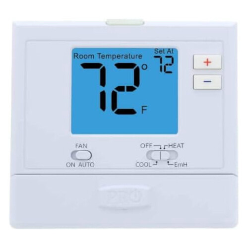 T721 Digital Non-Programmable Thermostat for Heat Pump 2H1C