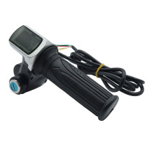 Electric Bike Throttle with LED Digital Display 24V 36V 48V