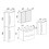5-piece washbasin washbasin Badinos SC 3