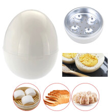 LNKOO electric egg steamer boiler 4-cup white