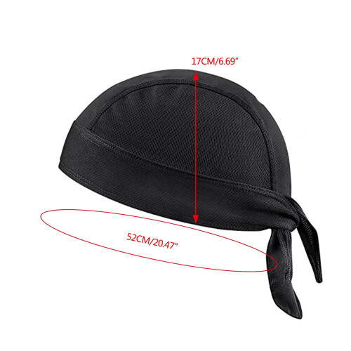 Καπέλο Pirate Bandana με Αναπνεύσιμο Ρυθμιζόμενο Κασκόλ Turban 2