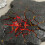 LED-lys Anime Magma Crack-figur Battle Base sort grå 7