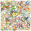 Autocollant Graffiti oiseau aquarelle, étiquette décorative pour 1