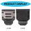 Support de perceuse monté sur ceinture, Clip de ceinture pour 4