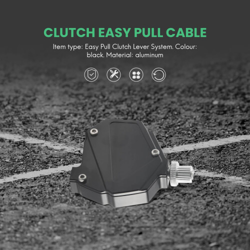 Motorcykelstuntkopplingsspak Easy Pull-Kabelsystem för    Dirt Bike-Delar 2