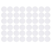 48pcs 2.5" Monotub Adhesive Filter Disks,3mm Thick Monotub Filter Discs Mushroom Growing Supplies Filter Pad