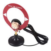 Donut-Mittelwellenantenne 500 KHz-2000 KHz AM/MW-Rahmenantenne mit SMA-Sockel, Hochohmige Resonanzantenne