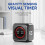 Visual Countdown Timer with 3-Stage Volume Control Silent Flashing Alert Built-in 800mAh Battery 1
