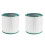 2PCS TP00/TP03/TP02/AM11 Filter Elements Suitable for Leaf Less Fan Screen Compatible with  Air Purifier 1