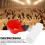 Chicken Drinking Cup 50 Pieces Automatic Drinker Drinker Red Plastic Duck Bird Quail  Hen Drinker Bowl 5