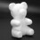 DIY Party Decorations 2Pcs Foam Modelling Polystyrene  Foam New Polystyrene Bear 1 6