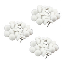 300X Feet Pad Skid Glide Nail Protector Furniture Chair Table Leg 14mm
