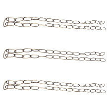 3X 1M Heavy Duty Chain for Vintage Chandelier Hanging Lamp,Green Bronze