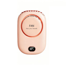 Portable Hanging Neck Fan  Fans with Adjustable Lanyard Bladeless USB Rechargeable Sports Cooling Fan