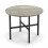 (Greige Oak) 80cm Round Wooden Dining Table w/ X Frame Legs 6