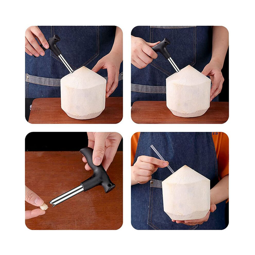 10Pack Coconut Opener Tool Set For Young Coconut Stainless Steel Coconut Opener Kit Jack Opener Kit 6031394624811