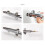 Versatile Single Action Airbrush Set for Cake Decoration, and Makeup 6