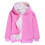 Giacca con cappuccio e cerniera per bambina, rosa, 4-5 anni 1