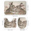 Rideau de douche aquarelle lapins et fleurs, ensemble de 4 pièces 3