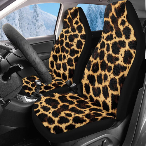 Autositzbezüge mit Leopardenmuster, Decken, 2er-Pack