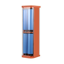 DIY 18650 Power Opbergdoos, DIY Stroombronnen Doos-Oranje kleur