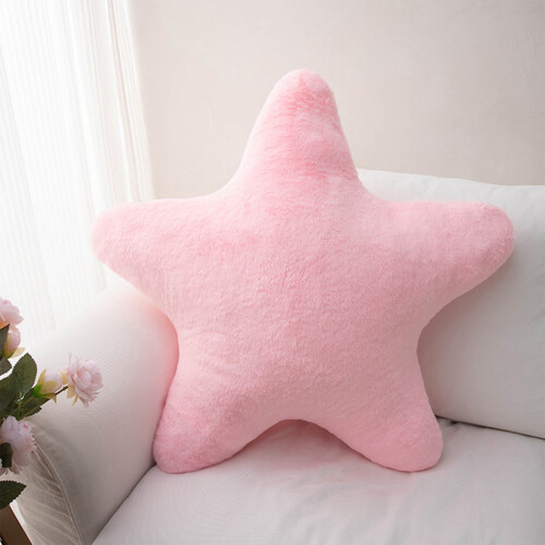 Pernă decorativă moale în formă de stea, plush, 1 pachet