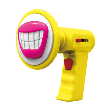 (Yellow) 6-Sound Voice Changer for Prank & Party