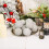 Glitter Shatterproof Christmas Ball Ornaments Silver 12PCS 4
