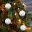 Glitter Shatterproof Christmas Ball Ornaments Silver 12PCS 5