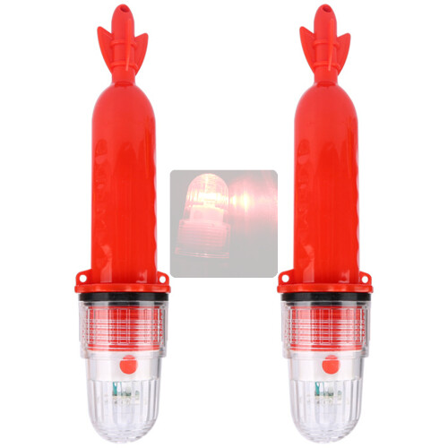 Energy Efficient 3V LED Fishing Light Waterproofed-Single flash