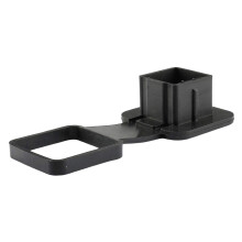 Heavy Duty Rubber Hitch Tube Cover easy installs Trailer Hitch