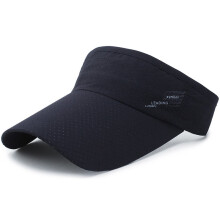 Sportliche Sonnenblende aus Baumwolle, verstellbar und faltbar, Unisex