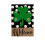 St. Patricks Day haveflag gnome kløver 30x43 cm 1