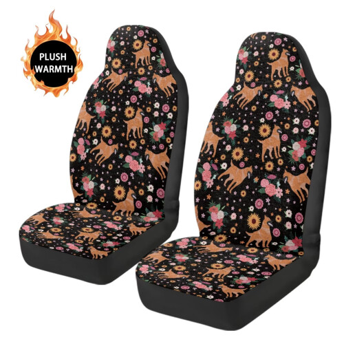Set di coprisedili per auto, modello coperta a sella, 2 pezzi 2