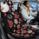 Huse pentru scaune auto universale din material textil moale, cu design de buburuză, pachet de 2 2