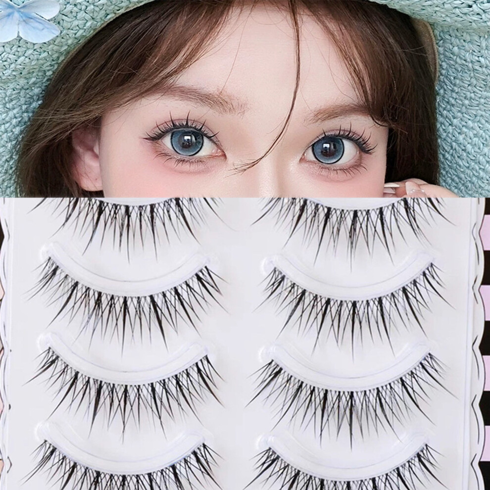 Dachuang Beauty Thai Style Lightweight False Eyelashes - Natural Volume & Curl