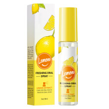 Atemsprays für unterwegs, natürliche Inhaltsstoffe,-Zitrone