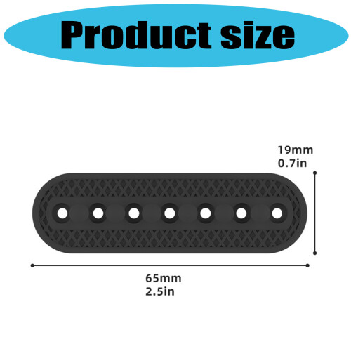 Extensions de chapeau en silicone Durabilité Snapbacks-Blanc 2