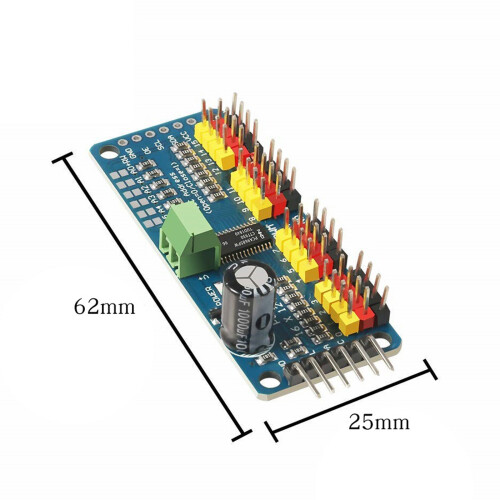 I2C Controlled 16 Channel Output PWM Servo Driver Module-2 2