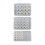 Professional Grade Silicone Craft Palette Splash Proof-Style 1 2