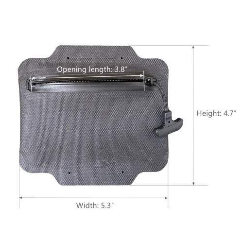 Bras de plongée à fermeture éclair hermétique, petit sac léger, 2