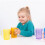 Kids Educational Rainbow Jugs 6PCS Translucent Color Measuring 5