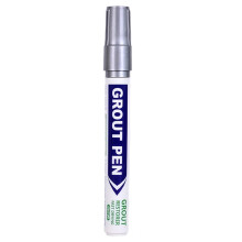 Tile Grout Restorer Pen Water Resistant Tile Grout-Silver
