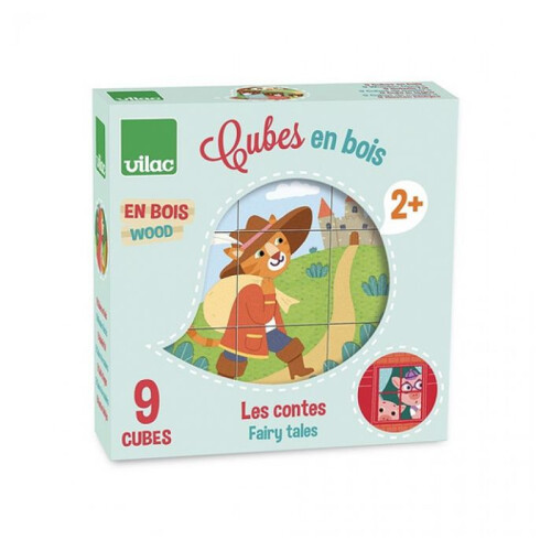 Houten Blokken De Verhalen Vilac Multikleur 2