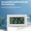 Thermomètres numériques mesure de la température avec-Blanc 6