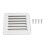 Rectangles Boats Louvered Ventilation Vent Venting Panel-White 1